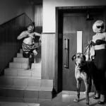 Blonde with Great Dane. Foto: Dokumentation