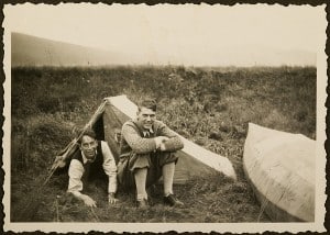 Herbert Meyersfeld und Richard Borek (1931). Foto: Meyersfeld