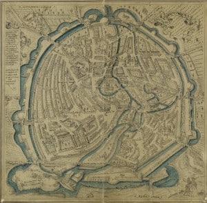 Vogelschauplan, 1606 (Stadtarchiv Braunschweig)