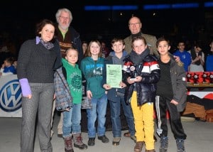 Sieger bei der männlichen Jugend U10 wurde die Grundschule Rühen. Foto: STIFTUNG NORD/LB • ÖFFENTLICHE