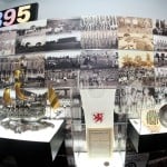 Die Jahrhundertwand in der „Wahren Liebe“ mit vielen Fotos aus fast 120 Jahren Geschichte. Foto: Eintracht Braunschweig/Susanne Hübner