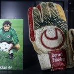 Die Handschuhe von Torhüter-Legende Bernd Franke. Foto: Eintracht Braunschweig/Susanne Hübner