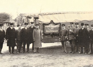 Übergabe des 1000. Büssing-Fahrzeuges an die Heeresverwaltung. Foto: Archiv E.-J. Zauner