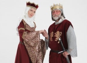 Heinrich und Mathilde, dargestellt von Silke Graf und Thomas Ostwald. Foto: Heinrich-Festspiele