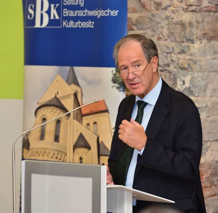 Oberbürgermeister Dr. Gert Hoffmann wurde vom Stiftungsrat der Stiftung Braunschweigischer Kulturbesitz erneut zum Präsidenten gewählt. Foto: Stiftung Braunschweigischer Kulturbesitz