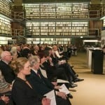 Kein Platz war während der Ehrung in der Augusteerhalle der Herzog August Bibliothek frei. Foto: Peter Sierigk