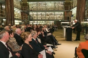 Kein Platz war während der Ehrung in der Augusteerhalle der Herzog August Bibliothek frei. Foto: Peter Sierigk