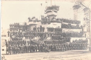 Bis zu 750 Mann Besatzung hatte das Linienschiffes "Braunschweig". Foto: Archiv E.-J. Zauner