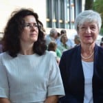 Niedersachsens Ministerin für Wissenschaft und Kultur, Dr. Gabriele Heinen-Kljajić, mit Christina Steinbrügge, Vorsitzende der Braunschweigischen Landschaft und Landrätin von Wolfenbüttel. Foto: Andreas Greiner-Napp