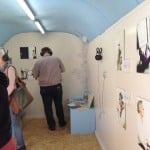 Blick in den Ausstellungs-Bauwagen. Foto: TPZ/Jasper Meister