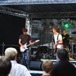 Auf der SBK-Bühne an der Karrenführerstraße (Ecke Galeria) treten Nachwuchsbands aus der Region auf. Foto: Andreas Greiner-Napp