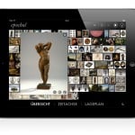 Die "Klagende Eva" von Leonard Kern (1588 - 1663) lässt sich auf dem iPad drehen und kann so von allen Seiten betrachtet werden. Foto: Herzog Anton Ulrich Museum