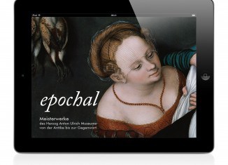 Die Startseite der App auf dem iPad. Foto: Herzog Anton Ulrich Museum