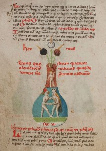 Donum Dei, Pergamenthandschrift, 15. Jh. Foto: HAB