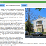 Beispiel einer schriftlichen Bewertung.