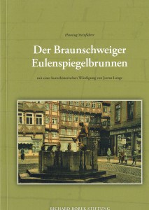 Die Titelseite des Buches „Der Braunschweiger Eulenspielbrunnen“.