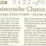 Kommentar zu den Plänen der Rekonstruktion in Verbindung mit einem Ein-kaufszentrum. Screenshot: meyermedia