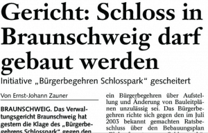 Bericht zum Gerichtsentscheid über ein Bürgerbegehren. Screenshot: meyermedia