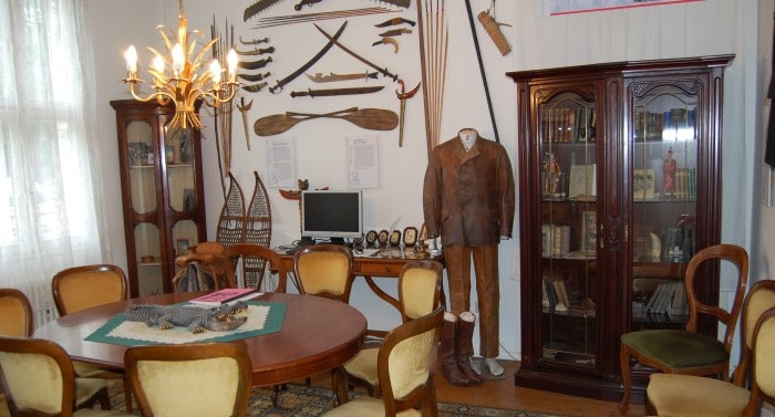 Blick in das Arbeitszimmer von Friedrich Gerstäcker. Foto: Museum