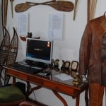 Der Arbeitsplatz von Friedrich Gerstäcker. Foto Museum