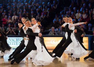 Die Standardformation des BTSC will in eigener Halle zum Rekordweltmeister werden. Foto: Michael Steffan