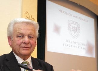 Franz Matthies, Präsident des Stadtsportbundes Braunschweig. Foto: Peter Sierigk