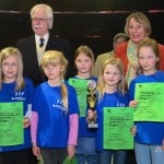 Die LG Eichsfeld gewann in der Altersklasse U 8 bei den Mädchen. Foto: Andreas Greiner-Napp