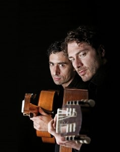 Reentko Dirks und Daniel Wirtz verbinden ihre konzertante Musik mit den unterschiedlichen Stilen wie Tango Nuevo, Jazz, Flamenco und Worldmusic. Foto: Veranstalter