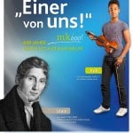 Plakat mit Louis Spohr. Copyright: „Braunschweig Stadtmarketing GmbH/Steffen und Bach