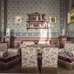 Die Sitzgarnituren stehen am gleichen Platz wie im 19. Jahrhundert. Foto: Michael Künne