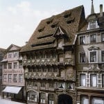 Das Huneborstelsche Haus an seinem Originalstandort Sack. Archiv: Thomas Ostwald