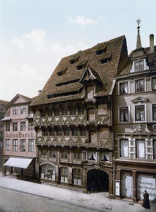 Das Huneborstelsche Haus an seinem Originalstandort Sack. Archiv: Thomas Ostwald