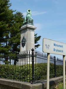 Das renovierte Denkmal in der belgischen Gemeinde Genappe. Foto: privat