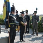 Bei der Zeremonie waren Darsteller in historischen Uniformen anwesend. Foto privat