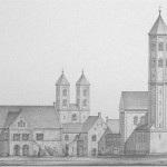 So hatte sich Ludwig Winter die Burg mit zwei Türmen vorgestellt.