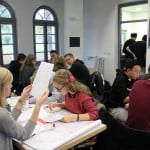 Projektarbeit in der Gedenkstätte Schillstraße. Foto: Neue Oberschule