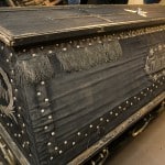 In dem Sarg aus Holz ist ein Zweiter aus Blei eingearbeitet, in dem der Leichnam des „Schwarzen Herzogs“ liegt. Foto: Peter Sierigk