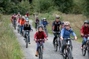 Ausfahrten machen Spaß und sorgen für Ausdauer. Foto: Projekt