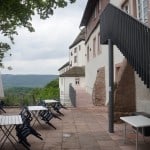 Die Terrasse hat direkten Zugang zum Schlosscafé. Foto: Die Braunschweigische Stiftung