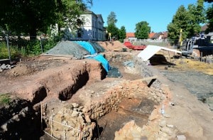 Blick auf den mittelalterlichen Brennofen. Foto: Andreas Greiner-Napp