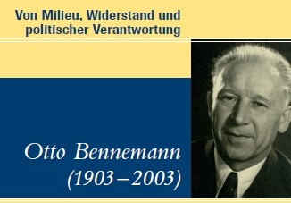 Buchtitel der Otto Benneman-Biographie.