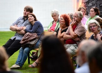 Die untere Bühne des Gartens war wegen des sehr guten Musikprogramms stets gut gefüllt. Foto: Andreas Greiner-Napp