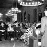 Empfang der Stadt zum 90. Geburtstag Otto Bennemanns in der Dornse des Altstadtrathauses. Foto: Stadtarchiv G IX 76_739_0001