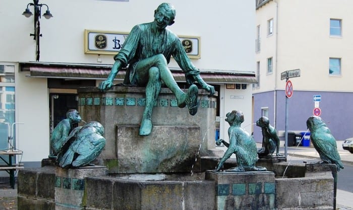 Der Eulenspiegelbrunnenen. Foto: Thomas Ostwald