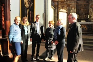 (v.l.n.r.) Erika Borek, Dr. Erika Hanke (Sozialdezernentin der Stadt), Norbert Velten, Prof. Roswitha Bender (Vorsitzende Hospizarbeit Braunschweig e.V), Petra Gottsand und Friedhelm Meiners. Foto: Frank Gottsand-Groß