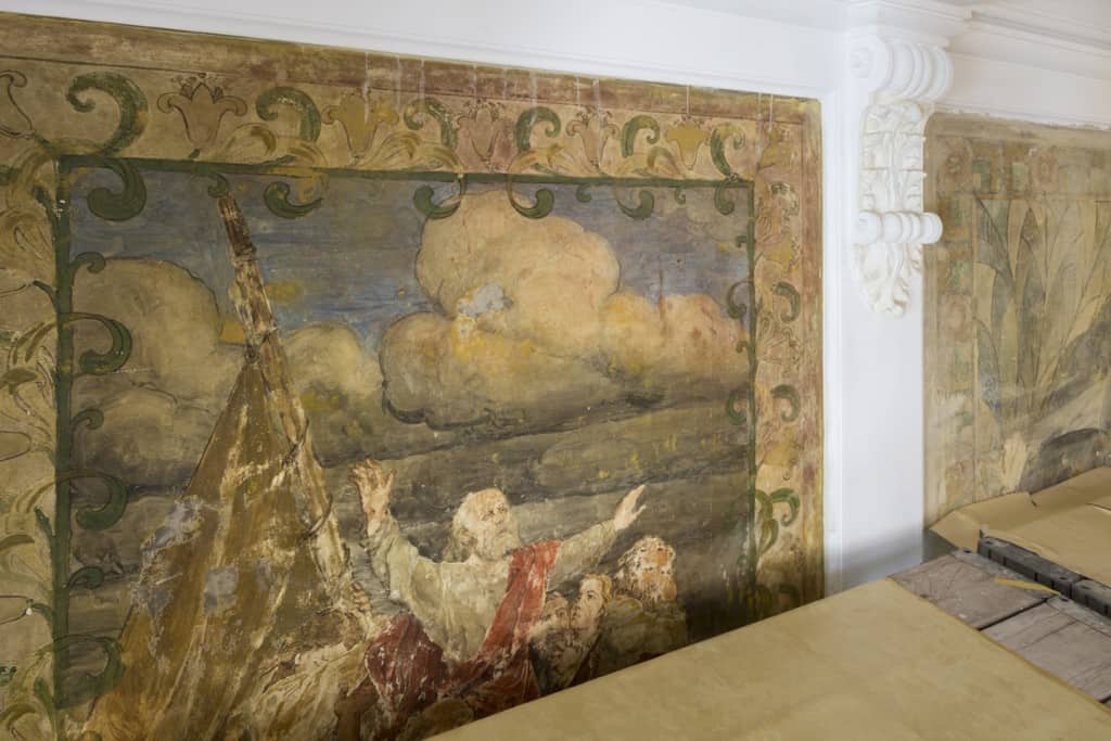 Christ­liche Wandbilder freige­legt