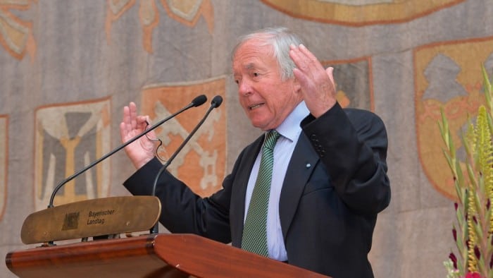 Autor und Dokumentarfilmer Dieter Wieland. Foto: Bildarchiv Bayrischer Landtag