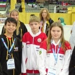 Trikottausch mit dem Team aus Indonesien. Foto: privat