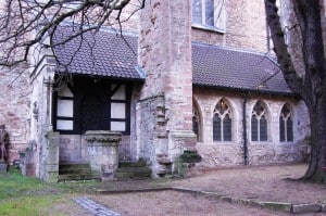 Aufgang zur Auctor-Kapelle. Foto Thomas Ostwald