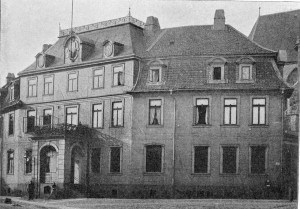 Das Sterbehaus Lessings wurde 1944 durch Bomben zerstört. Foto: Archiv Ostwald
